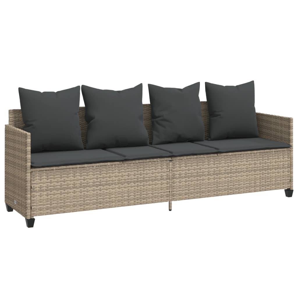 ComfortXL - Chaise de Jardin Relaxante Résine Tressée Gris Clair Ajustable – ComfortXL Outdoor Living - Image 2