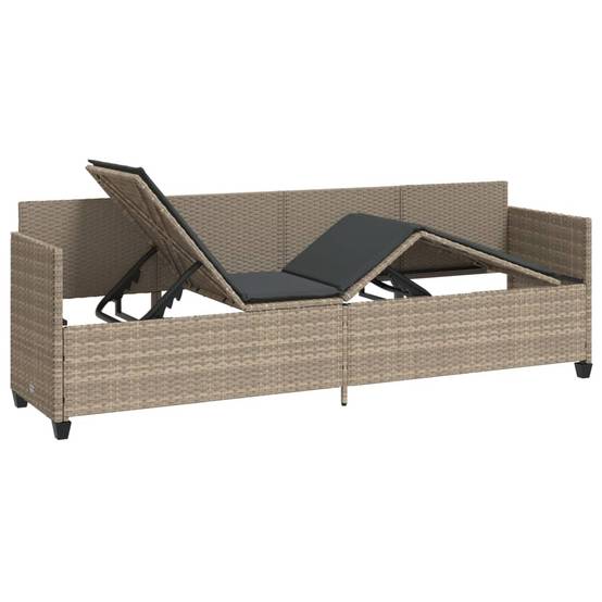 ComfortXL - Chaise de Jardin Relaxante Résine Tressée Gris Clair Ajustable – ComfortXL Outdoor Living - Image 4
