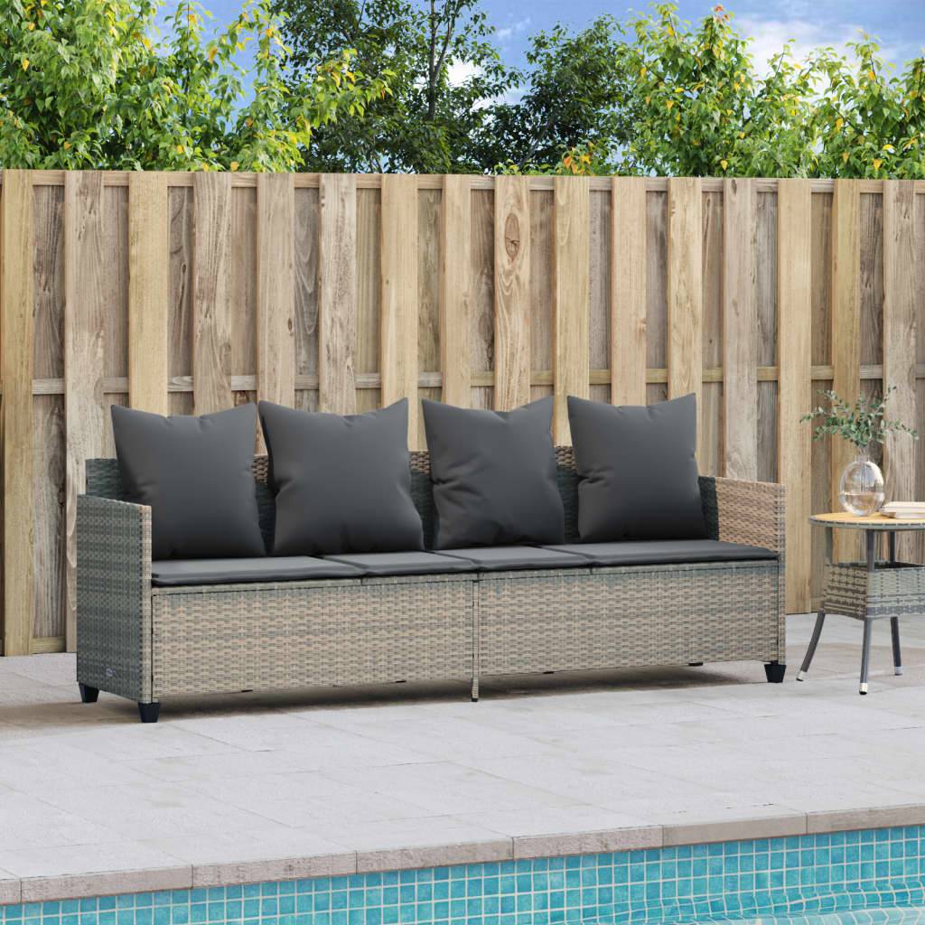 ComfortXL - Chaise de Jardin Relaxante Résine Tressée Gris Clair Ajustable – ComfortXL Outdoor Living - Image 3