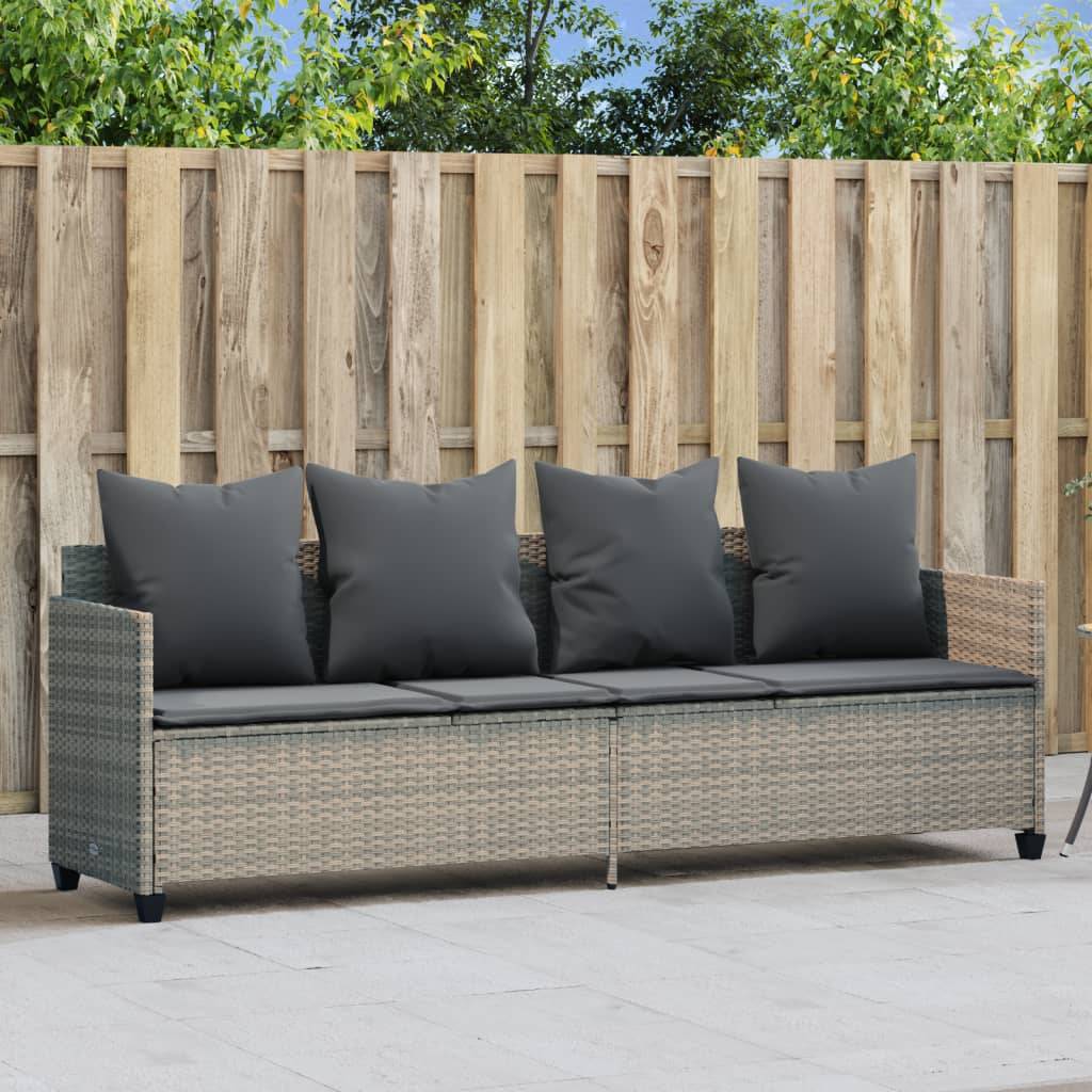 ComfortXL - Chaise de Jardin Relaxante Résine Tressée Gris Clair Ajustable – ComfortXL Outdoor Living - Image 1