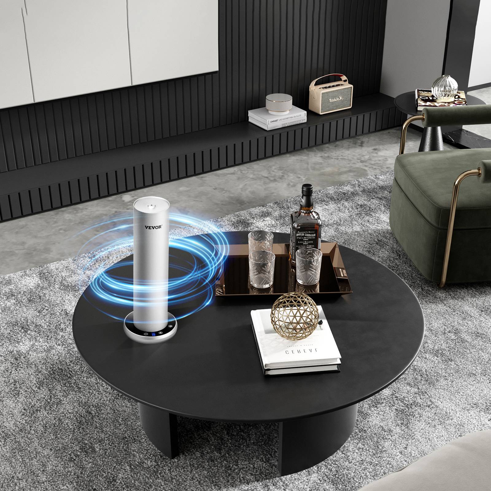 Vevor - VEVOR Scent Air Machine 120 ml Diffuseur d'air froid Bluetooth 1000 pieds carrés sans eau - Image 8