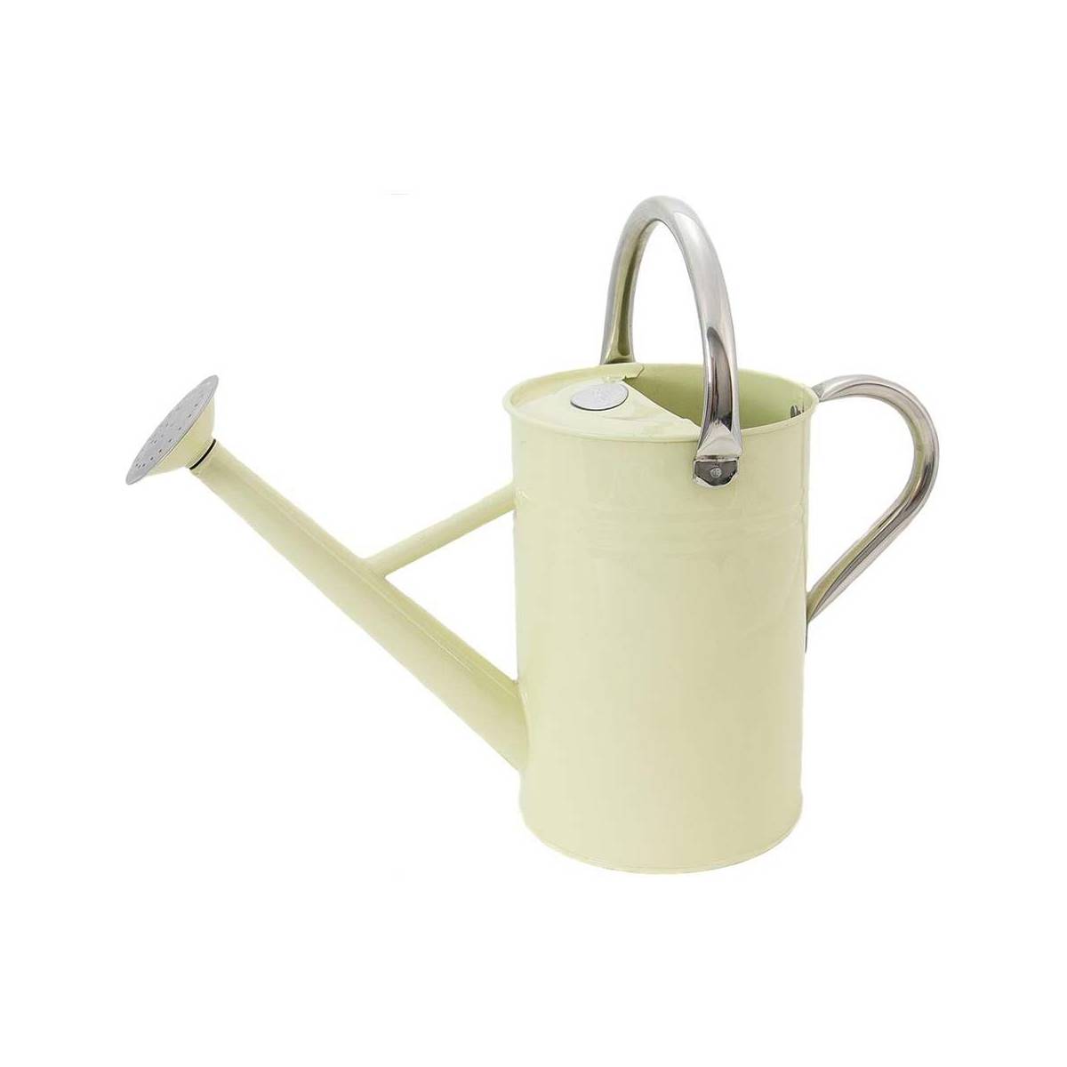 Arrosoir en acier galvanisé 4,5 litres Crème - Image 1