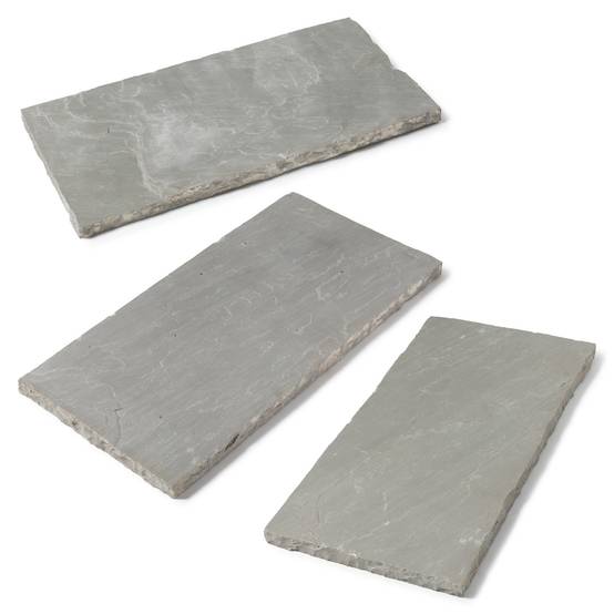 RO'MA Nature - Pas japonais Rectangle Grès Kandla Gris 100x50x4 cm (à l'unité) - RO'MA NATURE - Image 4