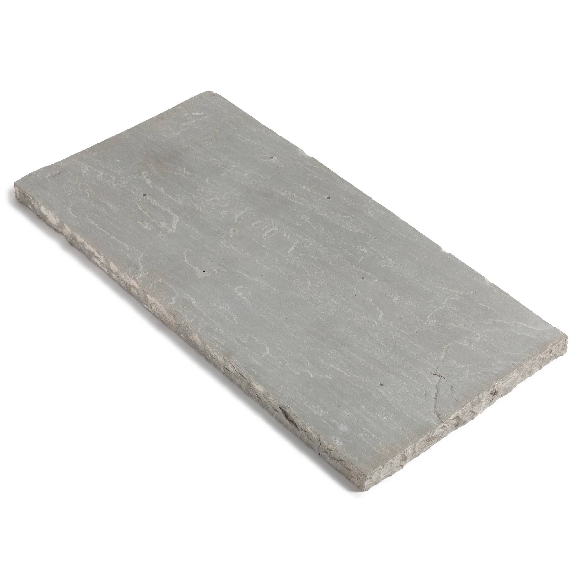 RO'MA Nature - Pas japonais Rectangle Grès Kandla Gris 100x50x4 cm (à l'unité) - RO'MA NATURE - Image 2