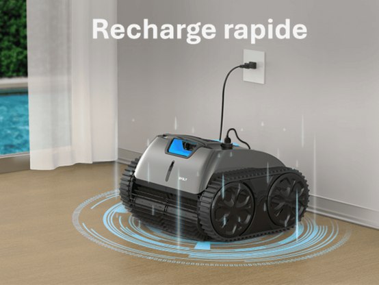 Robot Piscine sans fil Wybot C1 Pro avec application- Intelligent, Puissant et Performant - Image 2