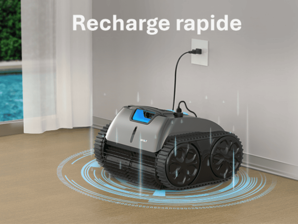 Robot Piscine sans fil Wybot C1 Pro avec application- Intelligent, Puissant et Performant - Image 2