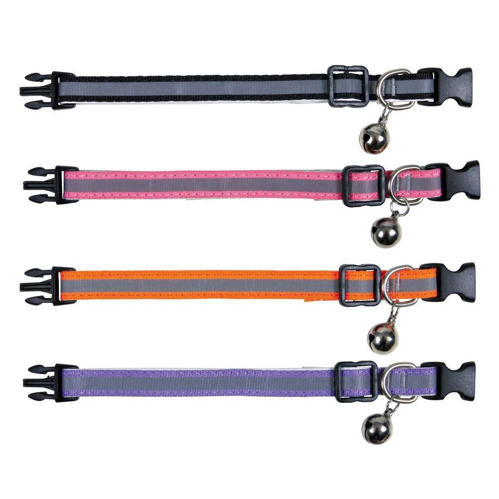 Trixie - un Collier Chaton, réfléchissant, nylon couleur aléatoire - Image 1
