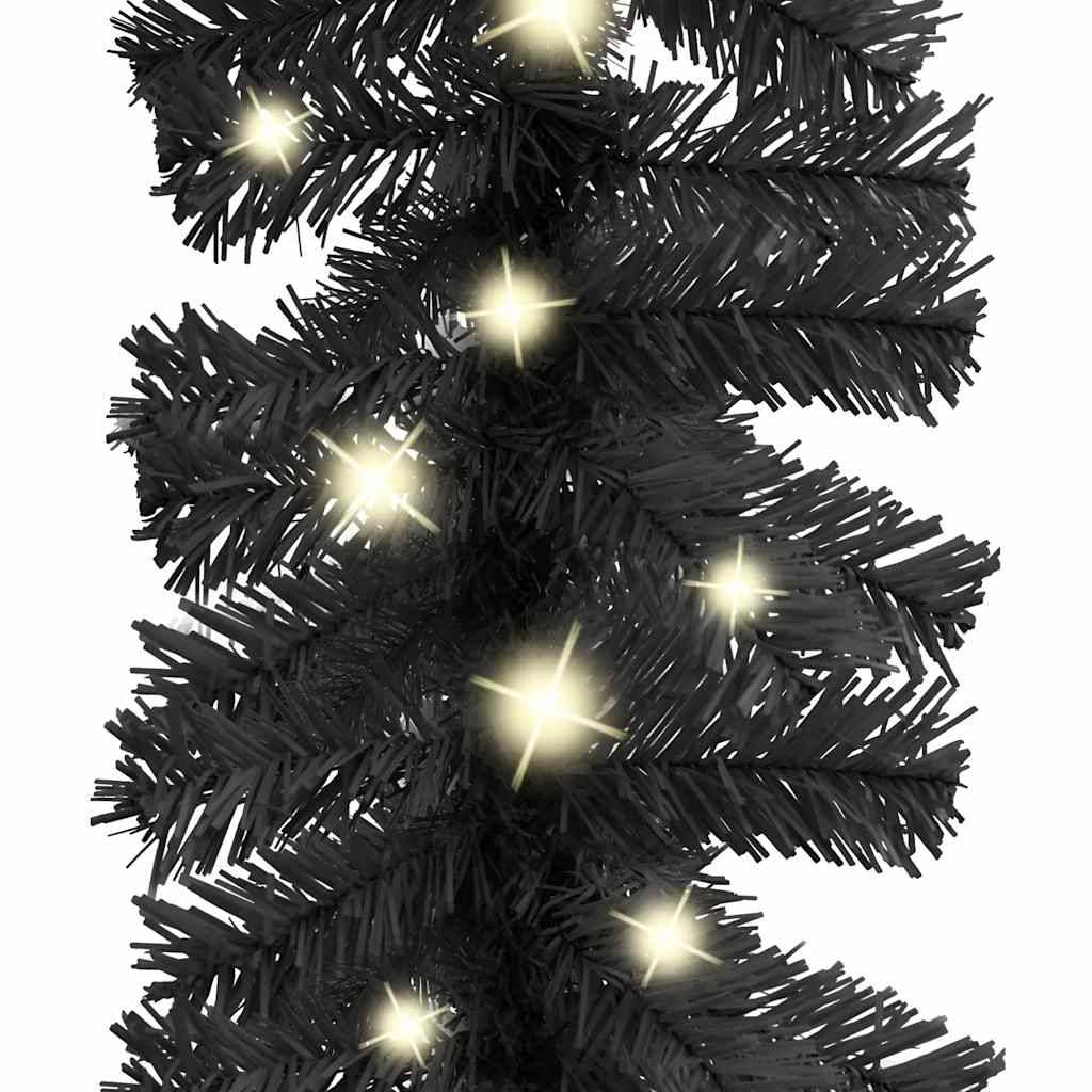 Guirlande de Noël Lumineuse PVC Décoration Fêtes 150 LED Noir 10 m – ComfortXL Outdoor Living - Image 5