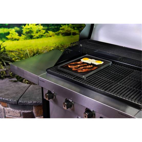 Char-broil - Plancha Fonte émaillée pour Brûleur Latéral Barbecue Gaz Char-Broil - Image 5
