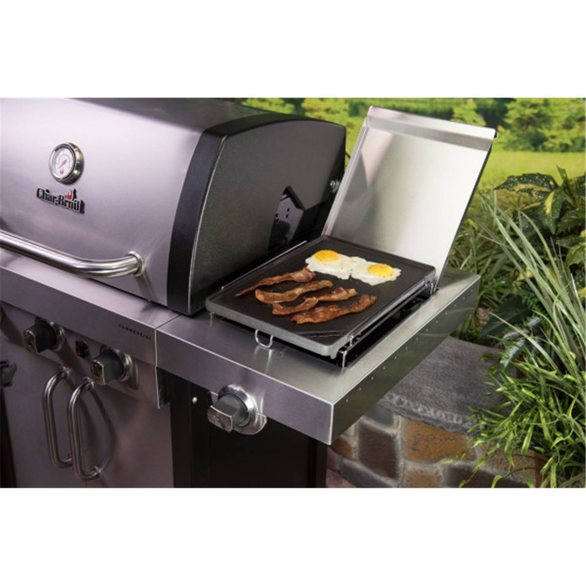 Char-broil - Plancha Fonte émaillée pour Brûleur Latéral Barbecue Gaz Char-Broil - Image 3