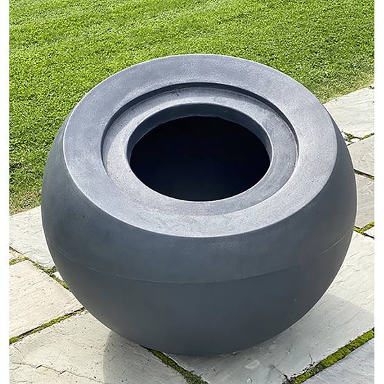 Plast'Up Rotomoulage - Pot de fleurs sphérique xxl dolce vita 300l-lot de 2 - Image 4