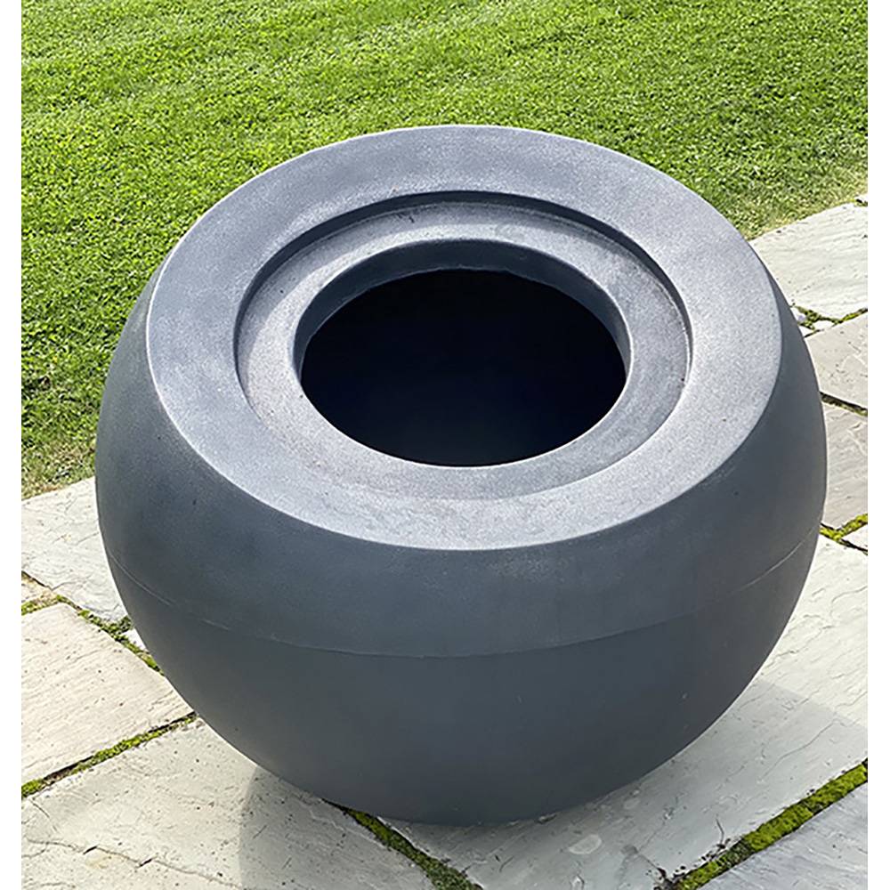 Plast'Up Rotomoulage - Pot de fleurs sphérique xxl dolce vita 300l-lot de 2 - Image 4