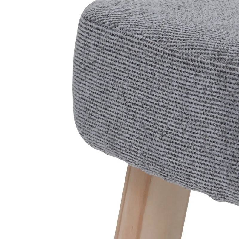 Tabouret 36 cm Thena gris Atmosphera - Image 2