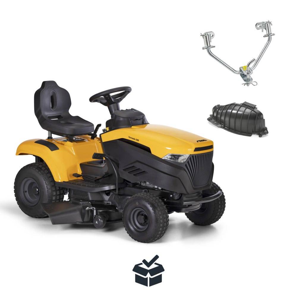 Stiga - Tornado 398 a : Tracteur tondeuse thermique pour grands jardins | STIGA - Image 9