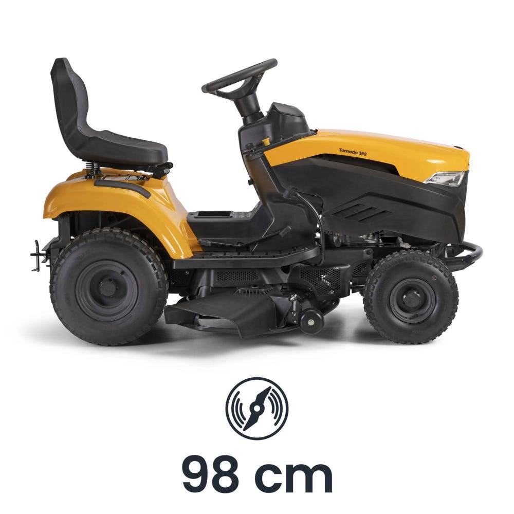 Stiga - Tornado 398 a : Tracteur tondeuse thermique pour grands jardins | STIGA - Image 4