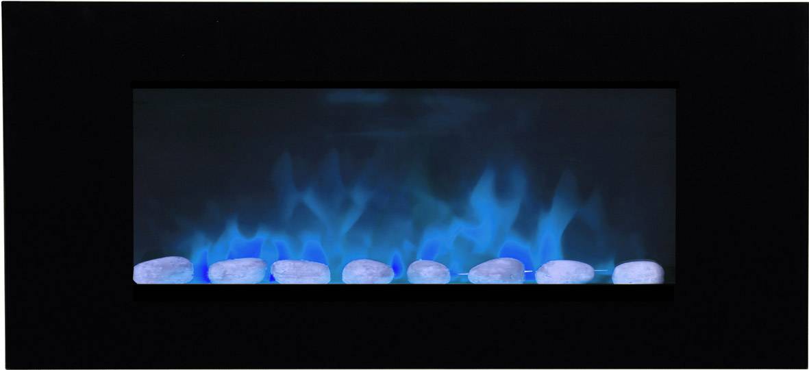 Cheminée électrique Murale Volcano XXL 120 cm Effet Flammes LED Chemin'Arte - Image 9