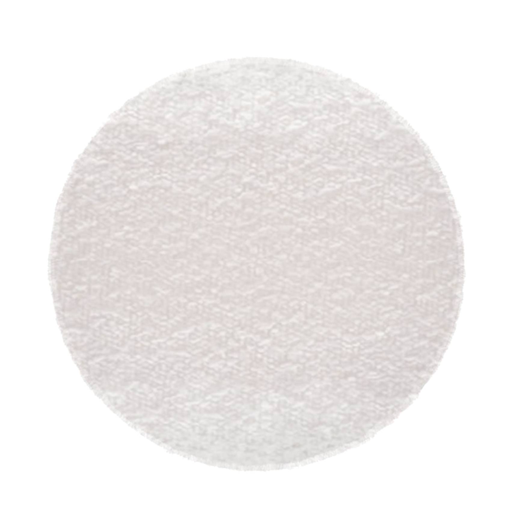 Opjet - Galette de chaise ronde en tissu bouclette - OPJET - Polyester - Ecru - Image 1