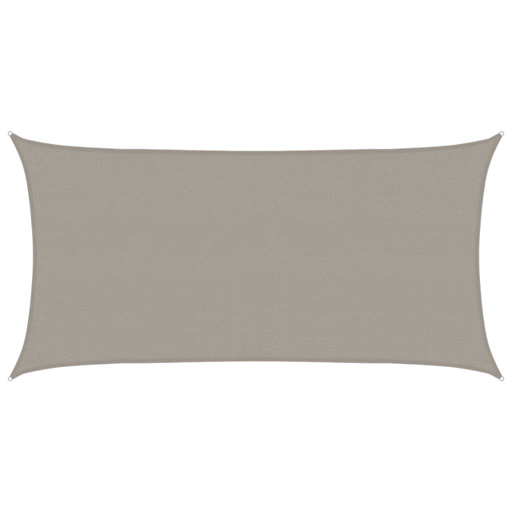 PANGIVO - Voile d'ombrage PEHD gris clair 500 x 250 cm - PANGIVO - Image 1