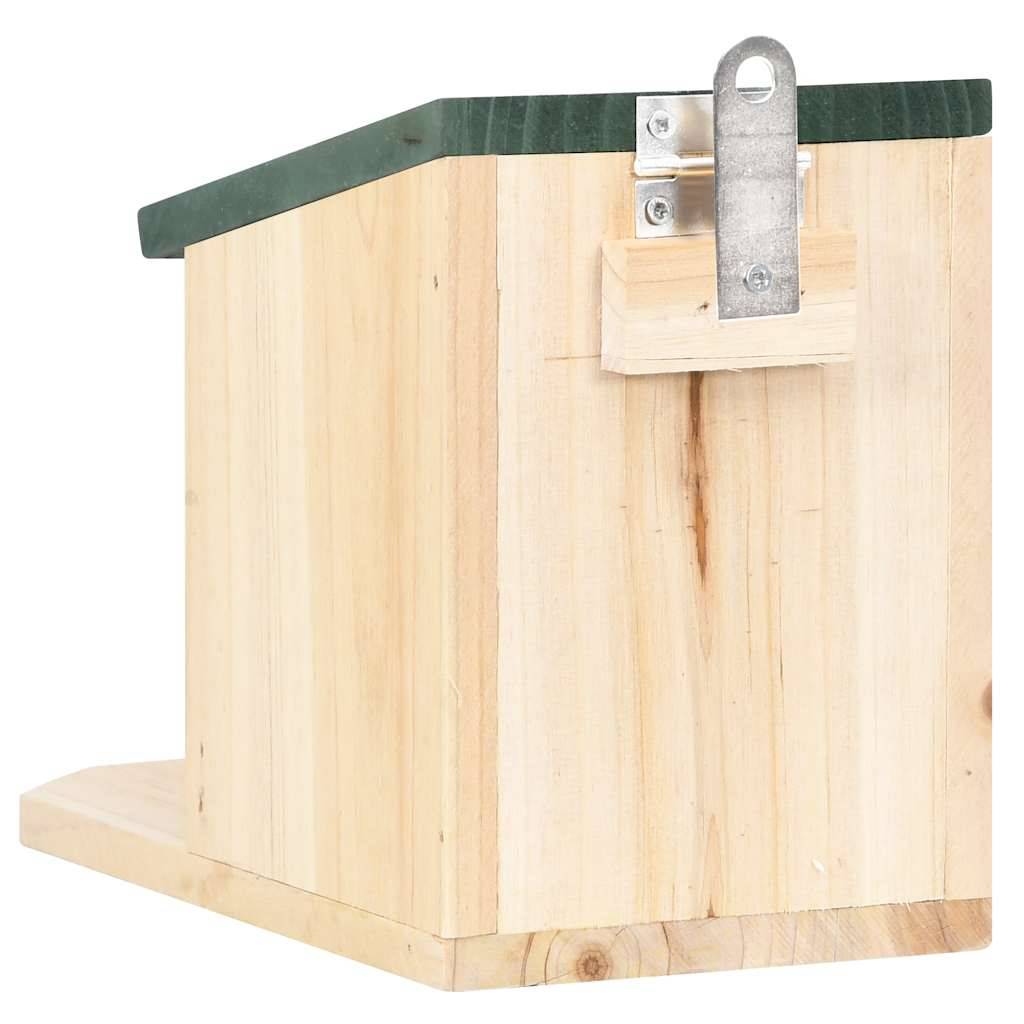 Lot de 4 Mangeoires pour Écureuils en Bois de Sapin Station d'Alimentation – ComfortXL Pet Living - Image 6