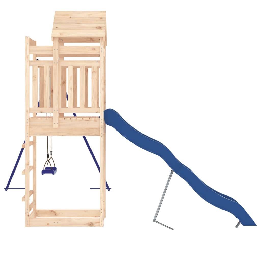 Aire de jeux d'extérieur - Jeu Plein air enfant bois de pin massif-JU1578 - Image 6