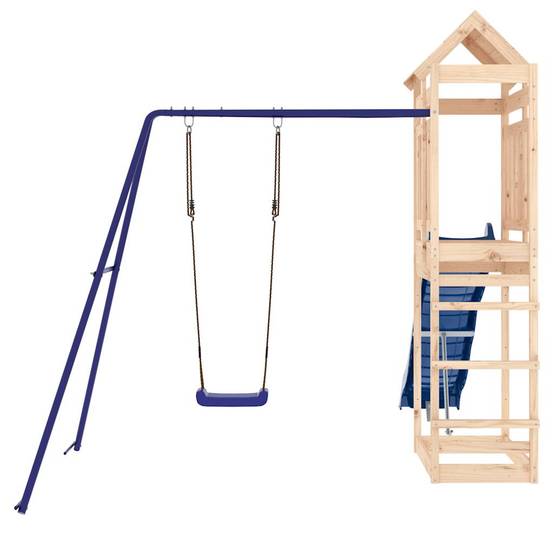 Aire de jeux d'extérieur - Jeu Plein air enfant bois de pin massif-JU1578 - Image 7