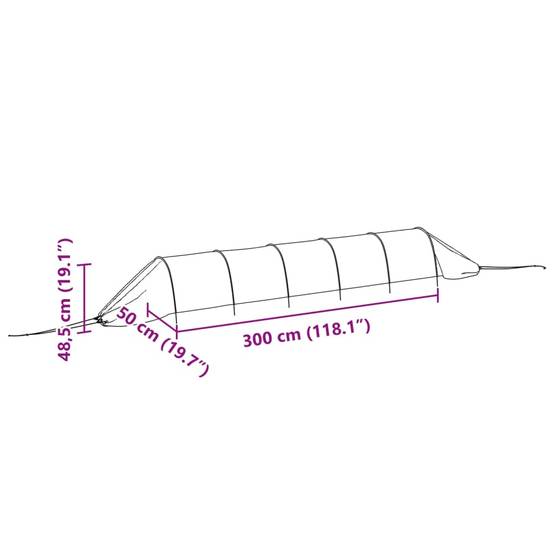 Lot de 2 Tunnels de Forçage Acier et Filet PE pour Potager Protection Cultures - ComfortXL Outdoor Living - Image 10