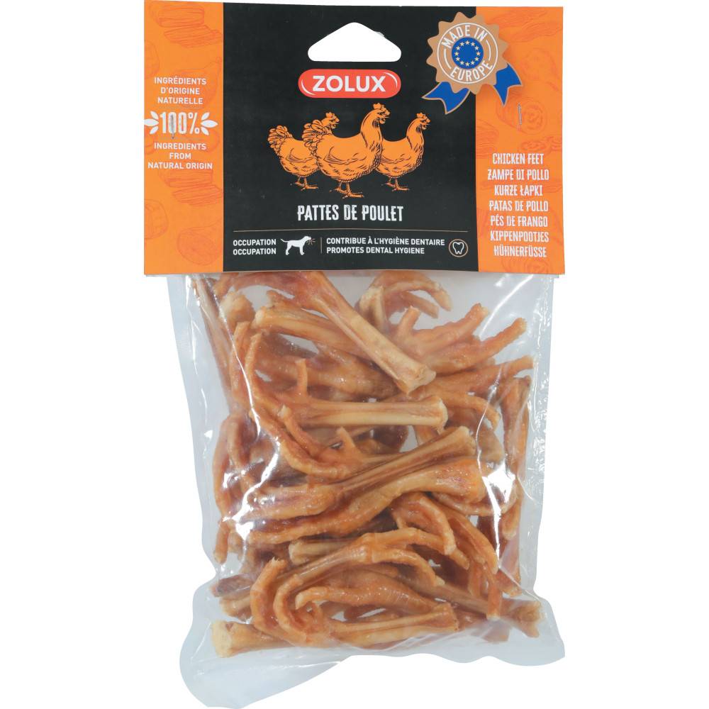 Zolux - Pattes de poulet 500 g friandises pour chien - Image 2