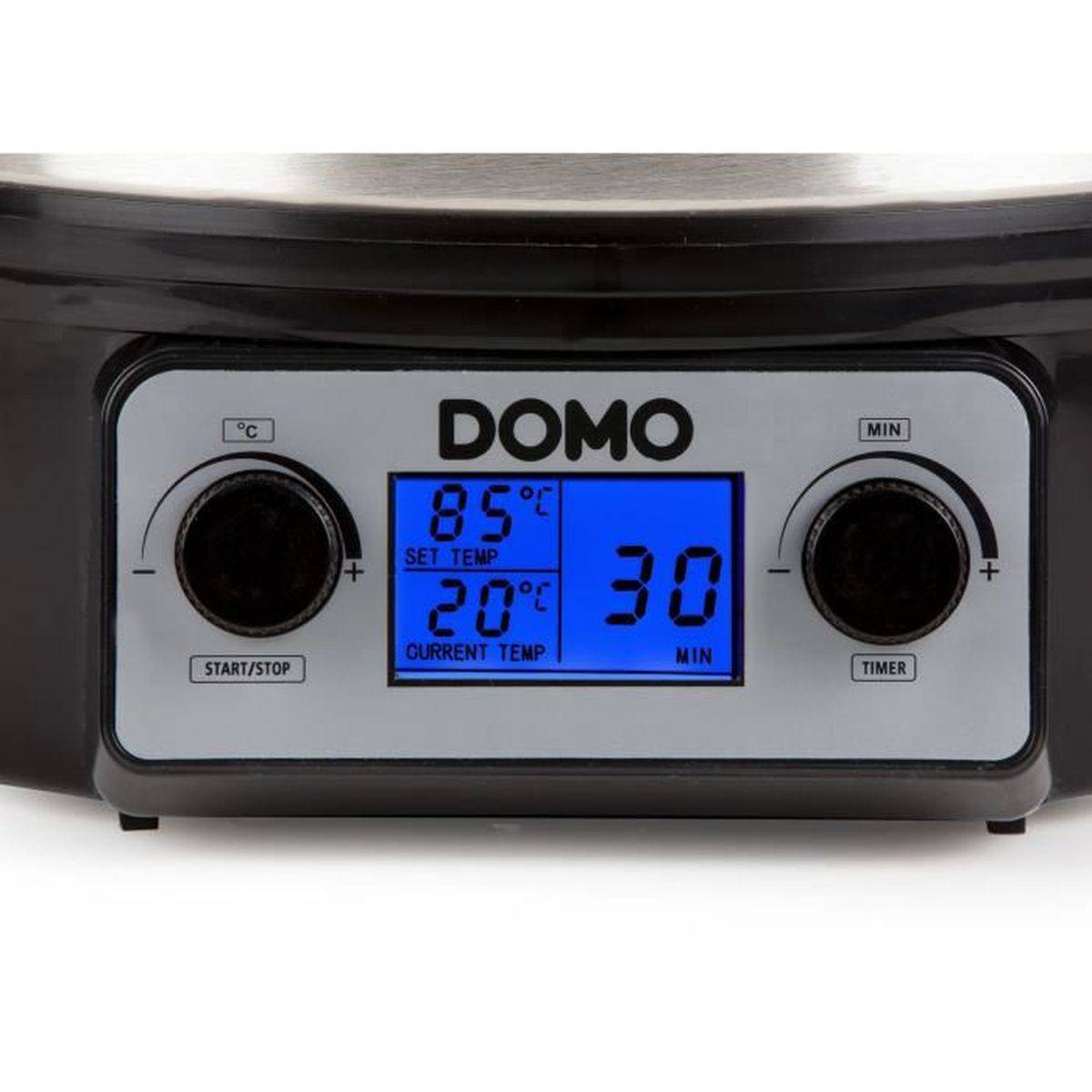 Stérilisateur de bocaux électrique 27 L 2000 W avec LCD jusqu’à 100°C et minuteur 120 min - DOMO - Image 2