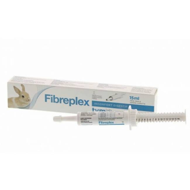 Fibreplex TVM complément alimentaire pour Lapin Seringue 15 ml