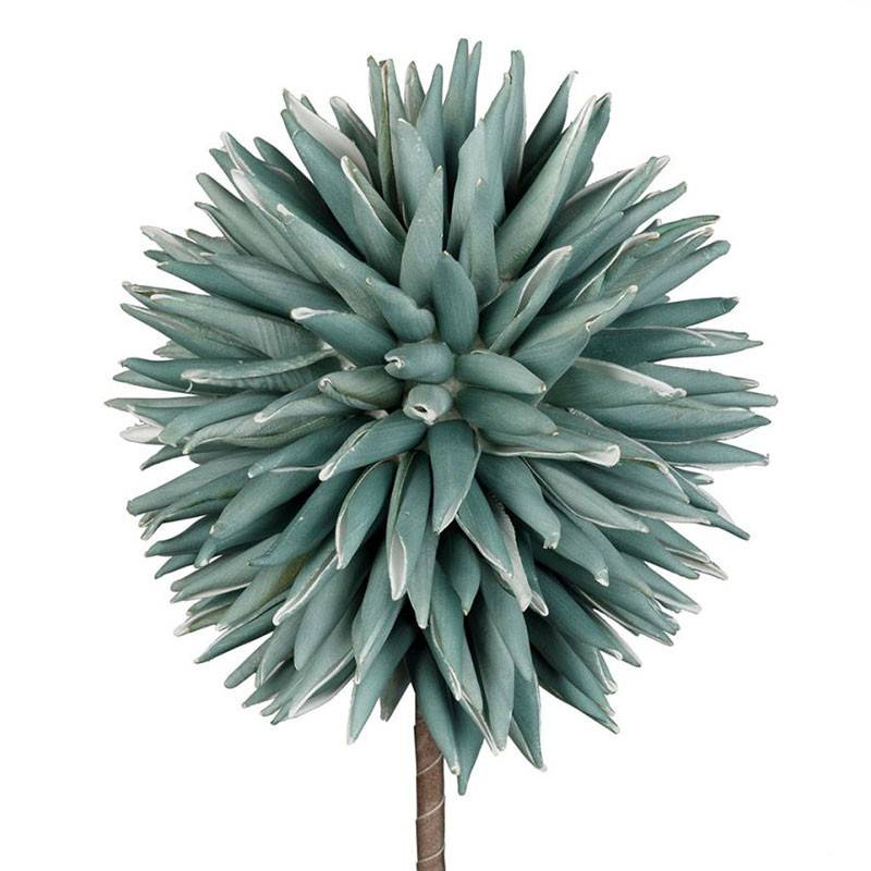 Fleur Artificielle Ogneo en Polyester Bleu Haute Tige 75cm - Image 1