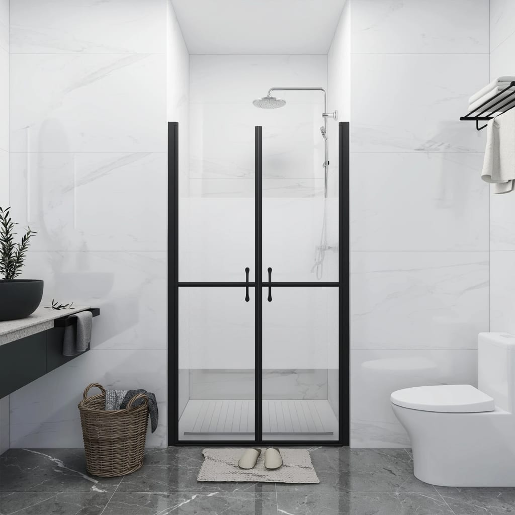 Vidaxl - Porte de douche ESG demi-dépoli (73-76)x190 cm - vidaXL - Image 2