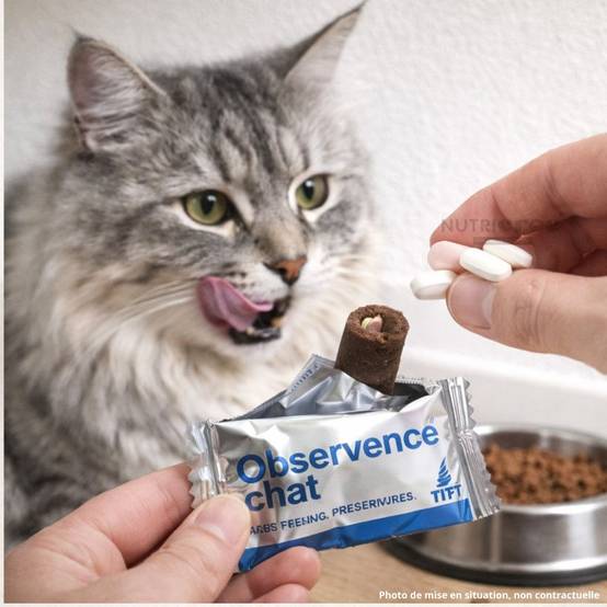 Observence Chat – Friandise pour Donner un Comprimé (6 x 10 g) 6*10 g - Image 2