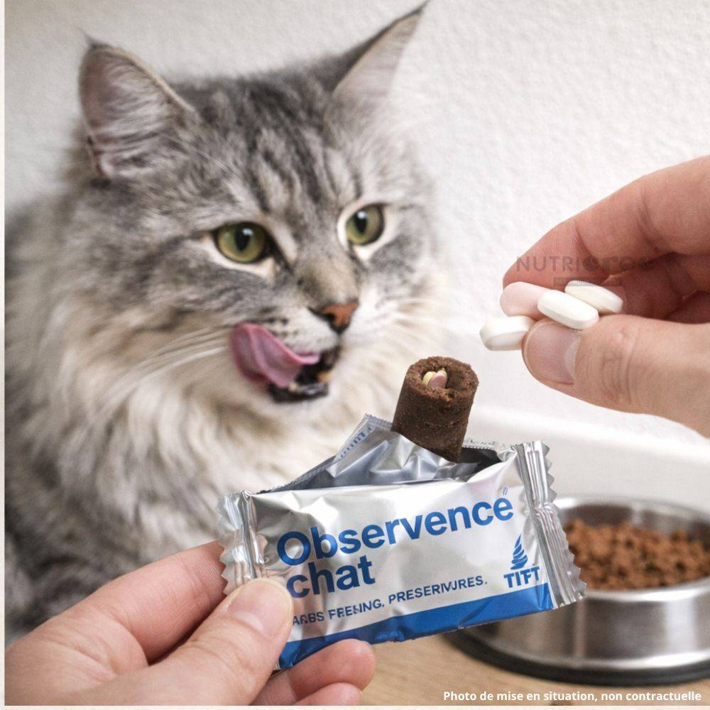 Observence Chat – Friandise pour Donner un Comprimé (6 x 10 g) 6*10 g - Image 2