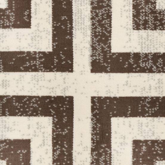 Tapis Décoratif Carré Poils Courts pour Intérieur Extérieur Antidérapant et Lavable Brun 120x180cm – ComfortXL Outdoor Living - Image 7