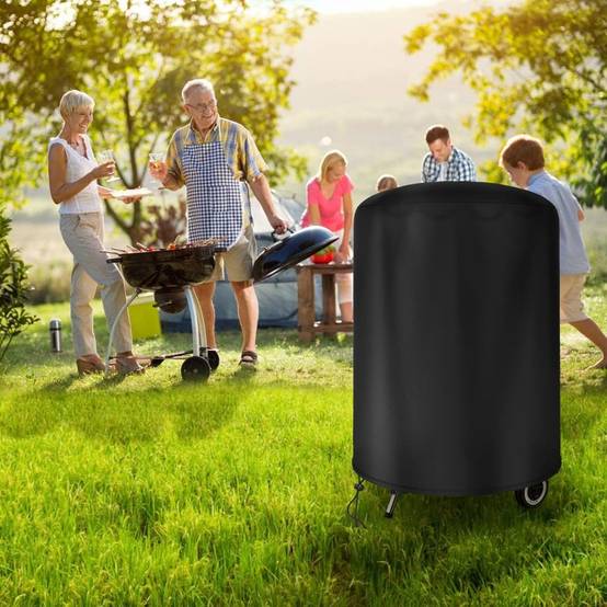 Housse de Protection Barbecue Weber 57cm Oxford 500D Imperméable et Anti-Vent - Living123 - Image 7