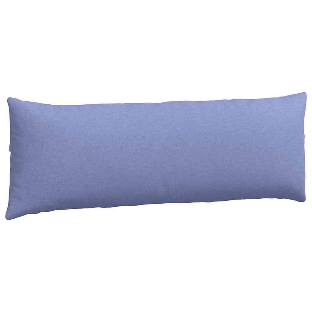 Coussins de Canapé (x2) Tissu Déhoussable Housse Lavable pour Salon Bleu 120x40 cm – ComfortXL Outdoor Living - Image 5