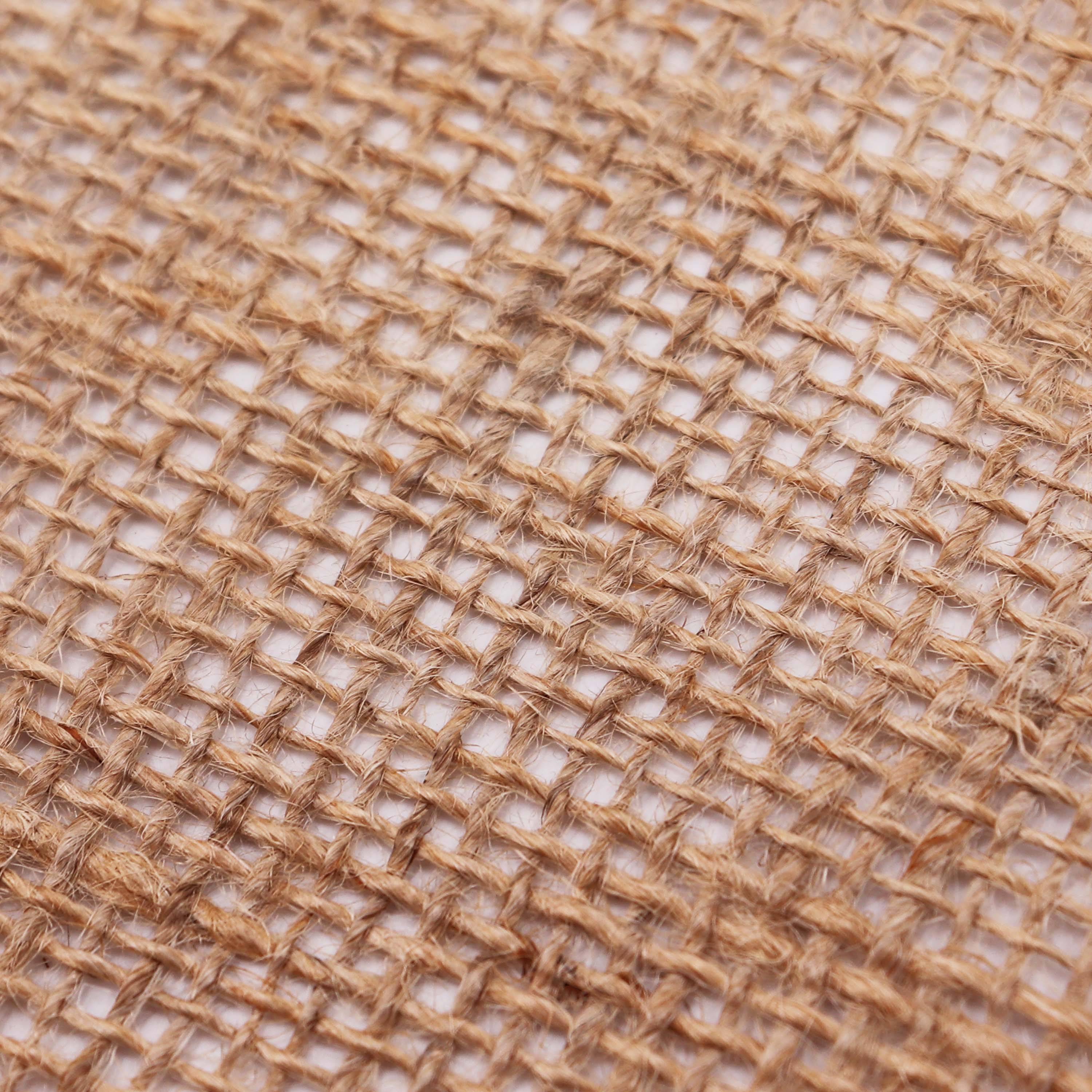 5m x 1m tissu de jute 215g/m² tapis de jute jute de jardin tissu de jute toile de jute ruban de jute - Image 5