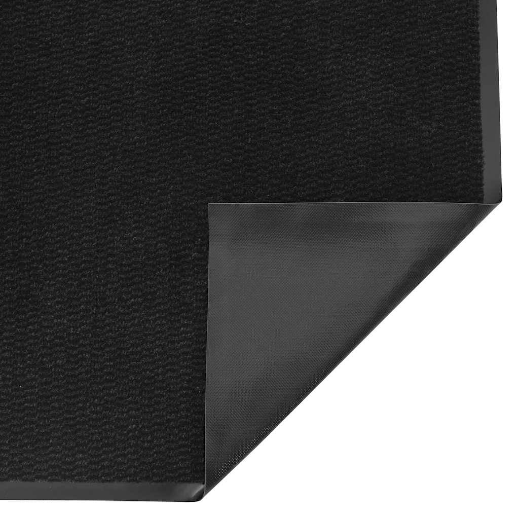 Paillasson - tapis de porte - tapis d'entrée noir 115x300 cm - Image 5
