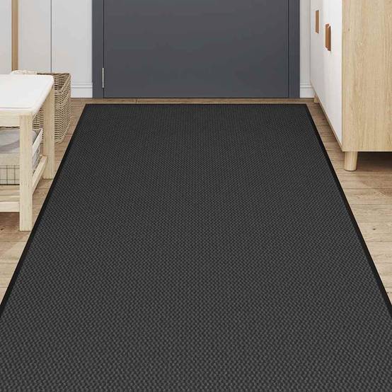 Paillasson - tapis de porte - tapis d'entrée noir 115x300 cm - Image 3