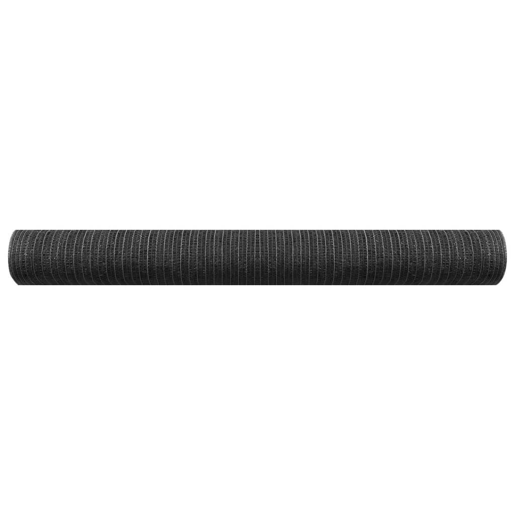 Helloshop26 - Filet brise-vue anthracite 1,2x25 m pehd 68 g/m² - Image 3