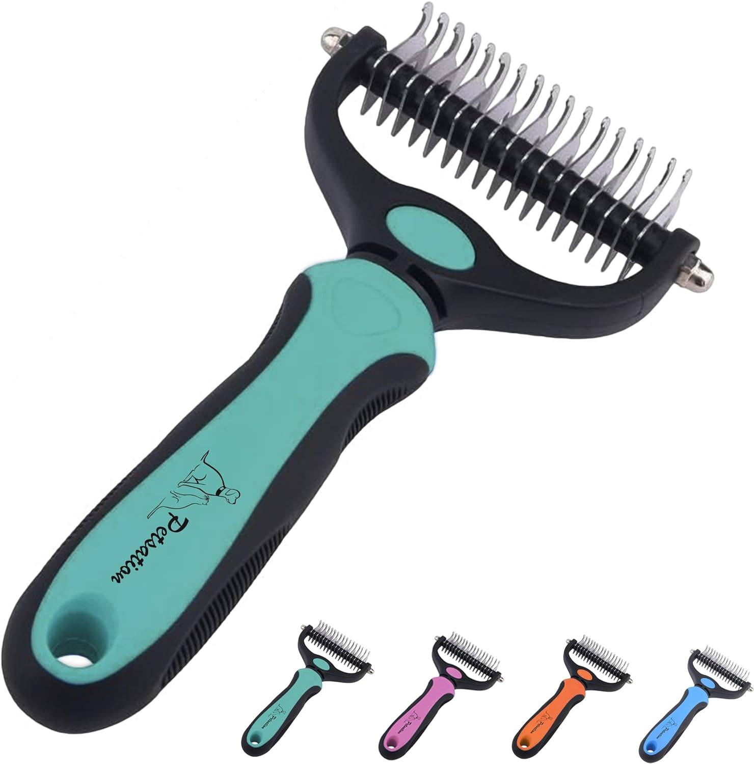 Petsation - Brosse Chien et Chat (vert) - Petsation - Image 1