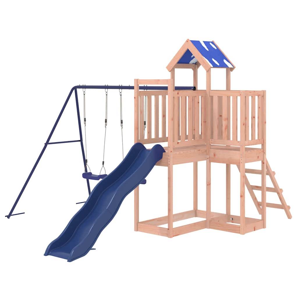 Aire de jeux d'extérieur - Jeu Plein air enfant bois massif de douglas rj43 - Image 3