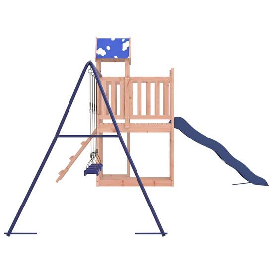 Aire de jeux d'extérieur - Jeu Plein air enfant bois massif de douglas rj43 - Image 5