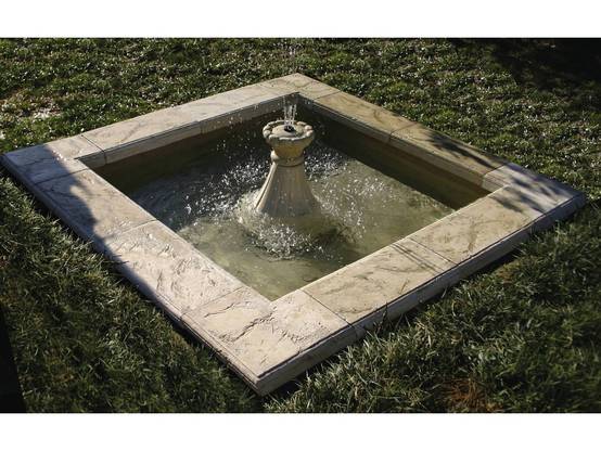 Bassin Carré "eden" - 170 X 170 Cm -habitat Et Jardin - Image 2