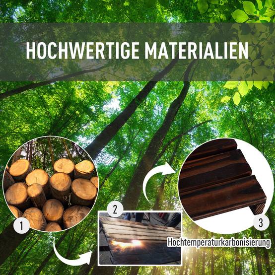 Étagère à fleurs bois sapin pour terrasse 6 tablettes avec 4 roulettes 123x33x80cm marron - ComfortXL Outdoor Living - Image 7