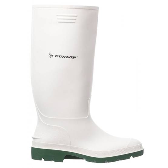 Dunlop - Bottes imperméable Dunlop HYGRADE non sécurisées Blanc / Vert 43 - Image 2