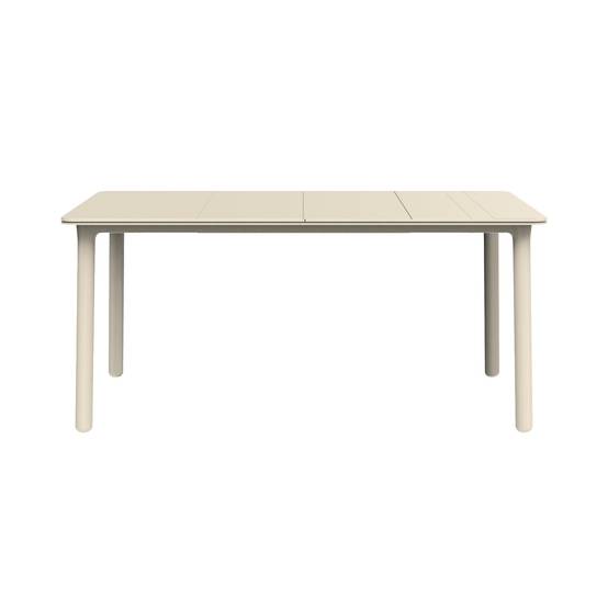 Table rectangulaire extérieur 160x90 ivoire NOA garbar - Image 1