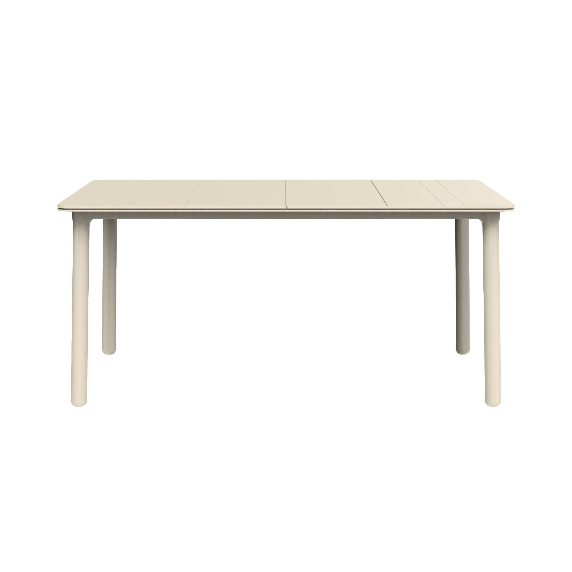 Table rectangulaire extérieur 160x90 ivoire NOA garbar - Image 1