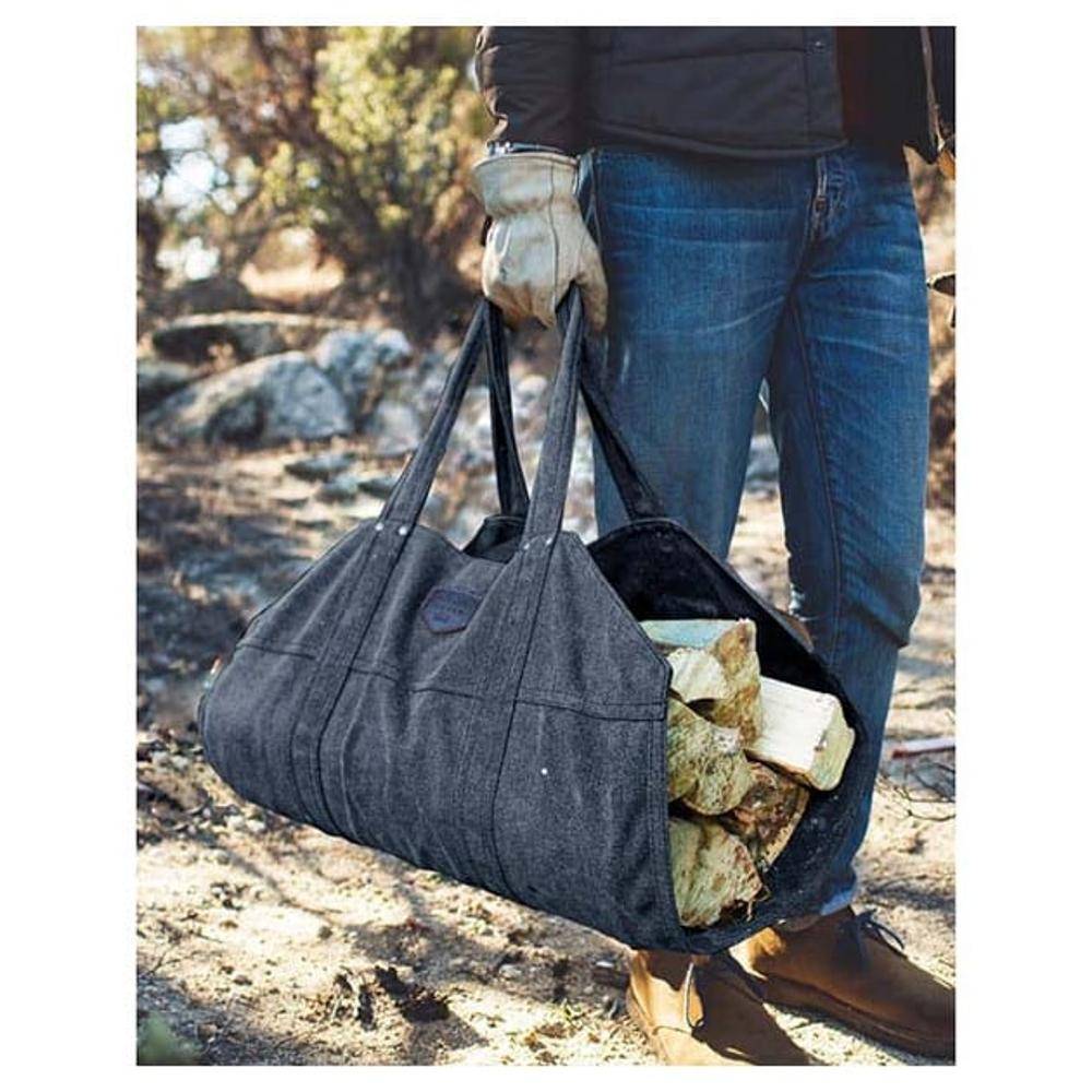 Sac à bûches Alaskan Lumberjack gris anthracite - Image 2