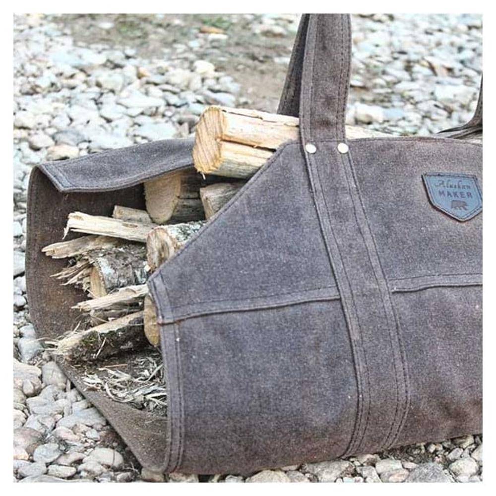 Sac à bûches Alaskan Lumberjack gris anthracite - Image 3